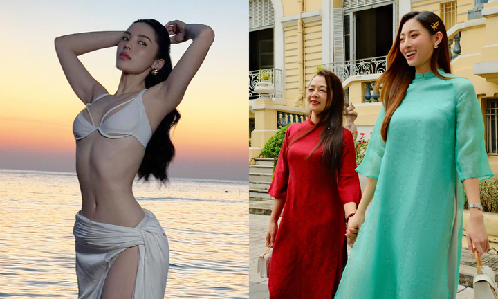 Sao Việt 11/1: Kỳ Duyên khoe đường cong, Lương Thuỳ Linh rạng rỡ bên mẹ