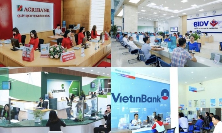 Bốn ngân hàng lớn nhất Việt Nam báo lãi kỷ lục