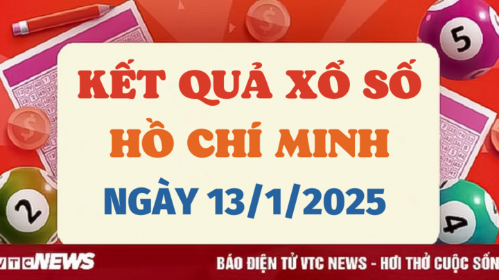 Trực tiếp kết quả xổ số TP.HCM hôm nay 13/1/2025 - XSHCM 13/1