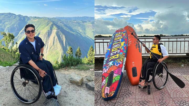 Chàng trai Vĩnh Long ngồi xe lăn đi phượt 45 tỉnh thành