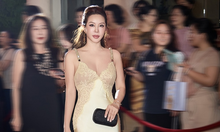 Hoa hậu Thu Hoài đóng phim Tết của Trấn Thành