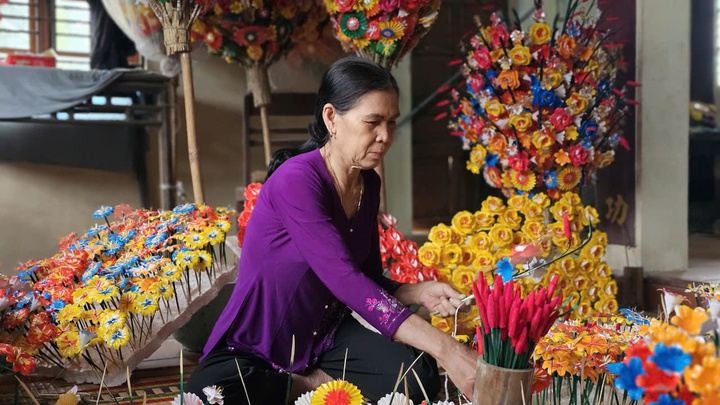 Làng hoa giấy Thanh Tiên 300 năm tuổi ở TP Huế