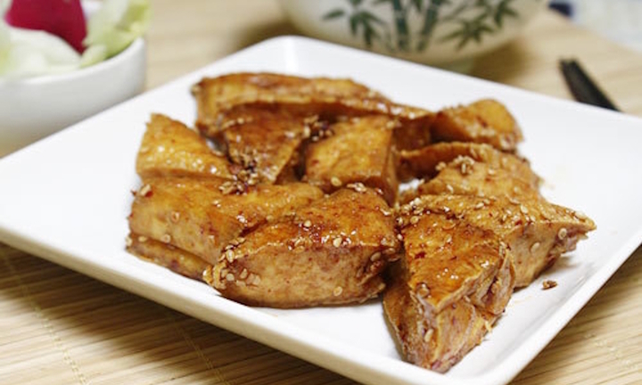 Cách chế biến đậu phụ sốt vừng