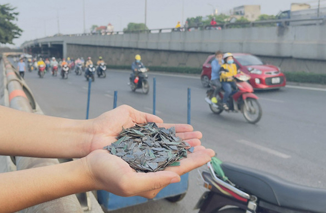 Rải đinh trên đường bị phạt bao nhiêu tiền?