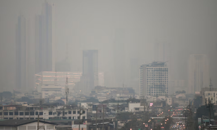 Ô nhiễm không khí ở Bangkok buộc 352 trường học đóng cửa