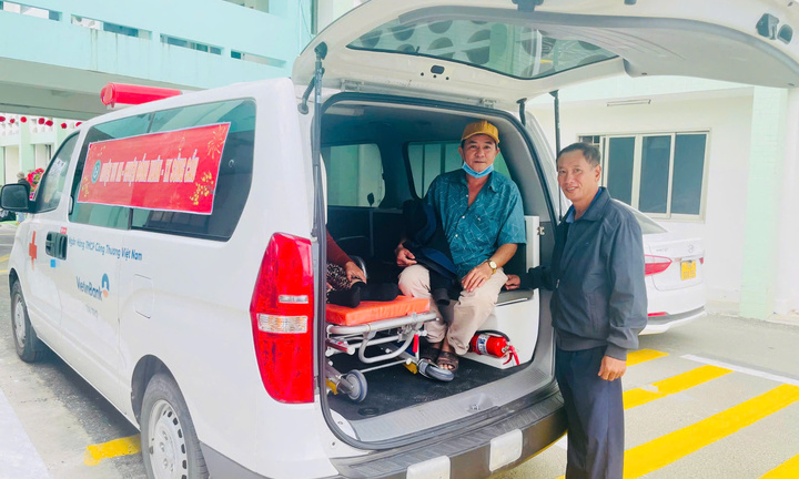 Chuyến xe '0 đồng' đưa bệnh nhân tại Phú Yên về quê ăn Tết