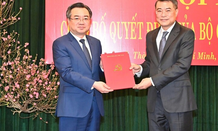 Bộ trưởng Xây dựng làm Phó Bí thư Thường trực Thành ủy TP.HCM