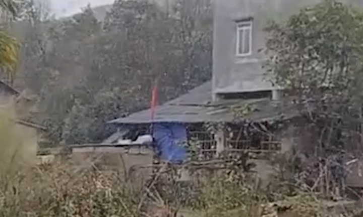 Xuất hiện tuyết rơi ở Hà Giang