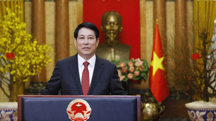 Chủ tịch nước Lương Cường chúc Tết Ất Tỵ