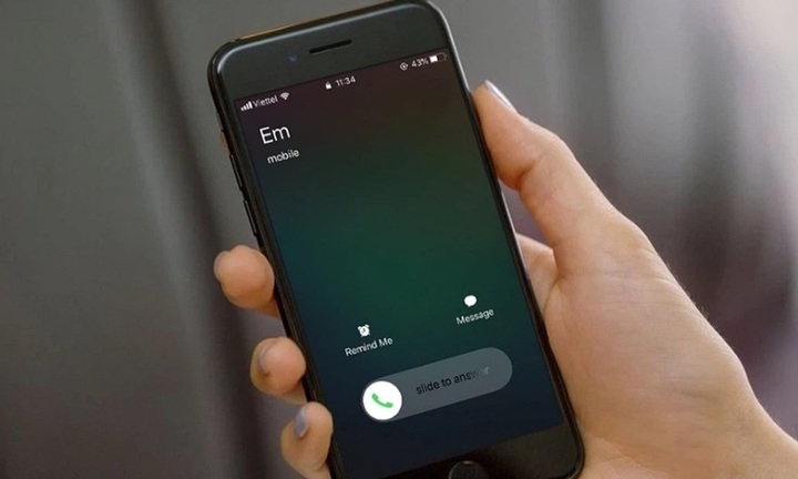 Cách hủy kết thúc cuộc gọi iPhone bằng nút sườn