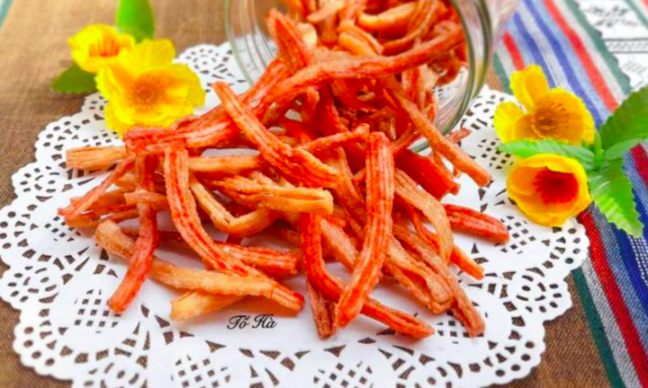 Công thức biến thanh cua thành món snack ngon khó cưỡng