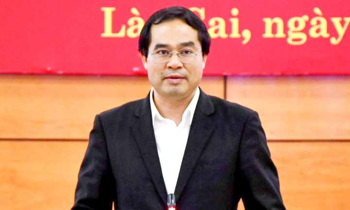 Ông Trịnh Xuân Trường làm Bí thư Tỉnh ủy Lào Cai mới