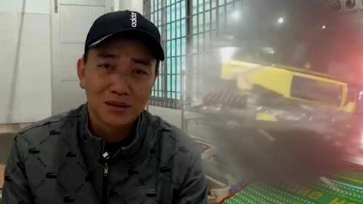 Vụ xe khách lật ở Phú Yên: Chồng khóc nấc khi vợ mất ngay trước mặt