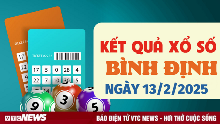 XSBDI 13/2 - Kết quả xổ số Bình Định hôm nay 13/2/2025