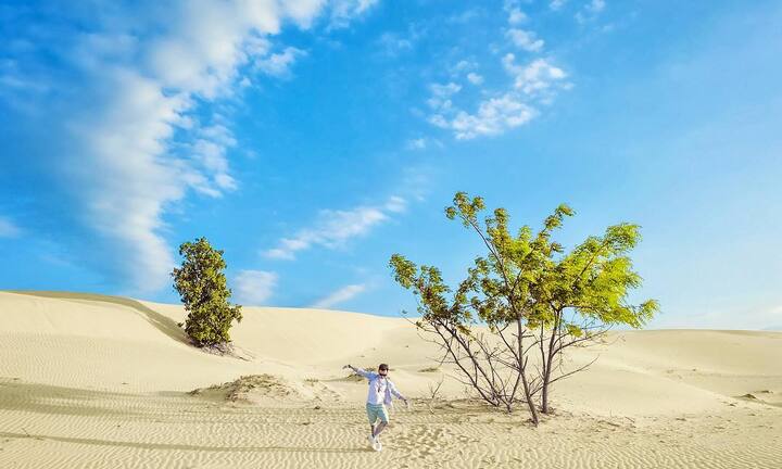 Đồi cát Nam Cương - điểm du lịch hấp dẫn ở Ninh Thuận