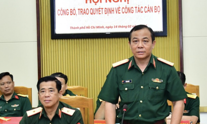 Thiếu tướng Vũ Văn Điền giữ chức Tư lệnh Bộ Tư lệnh TP.HCM