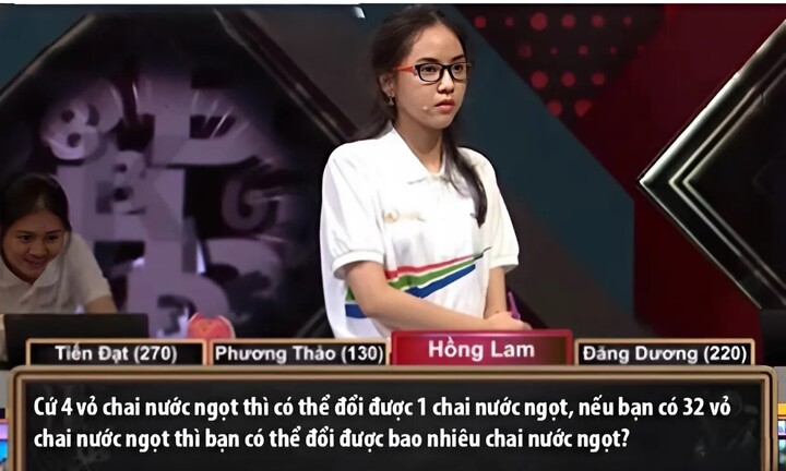 Phép tính làm khó cả 4 thí sinh Đường lên đỉnh Olympia