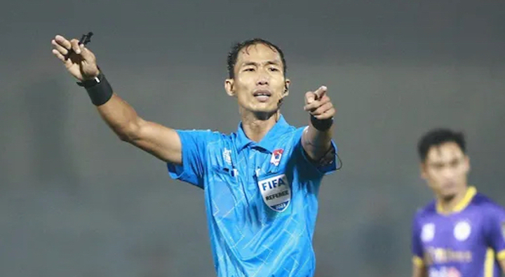 Trọng tài bị 'treo còi' làm nhiệm vụ ở trận đấu của tuyển Việt Nam