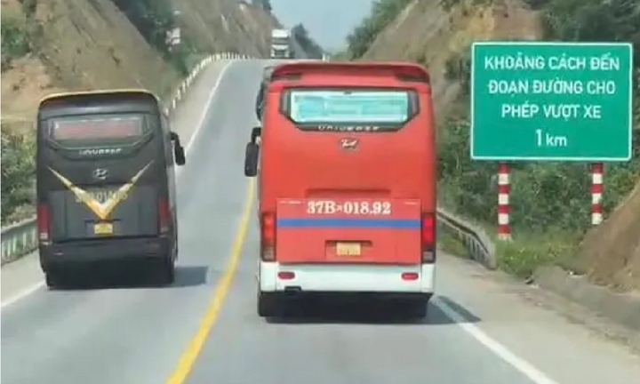Ô tô không nhường đường cho xe xin vượt bị phạt bao nhiêu tiền?