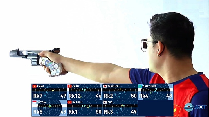 Việt Nam giành thêm HCV ở giải bắn súng châu Á