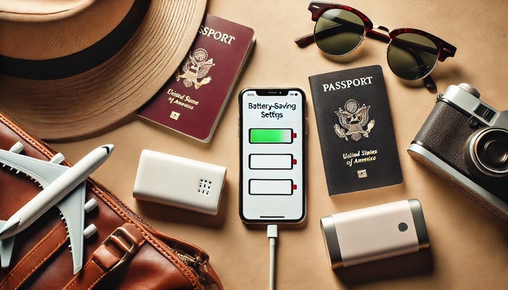 Mẹo giúp pin iPhone kéo dài lâu hơn khi đi du lịch