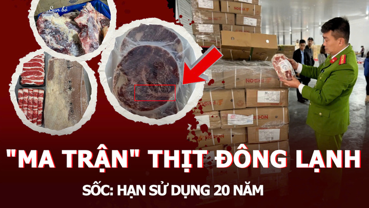Lần theo dấu vết miếng thịt bò đông lạnh hạn sử dụng 20 năm
