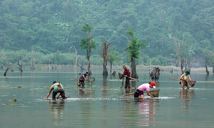 Đến Hà Giang ngắm hồ Noong - chốn 'bồng lai' giữa cao nguyên đá 