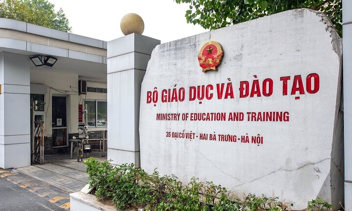 Bộ GD&ĐT giảm 5 đơn vị sau tinh gọn