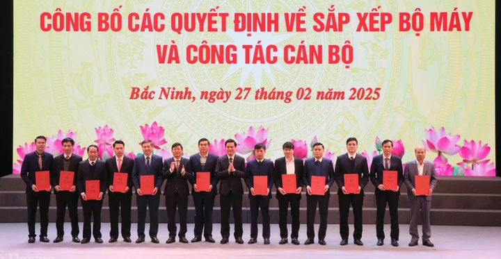 Bắc Ninh bổ nhiệm 4 giám đốc sở sau sắp xếp