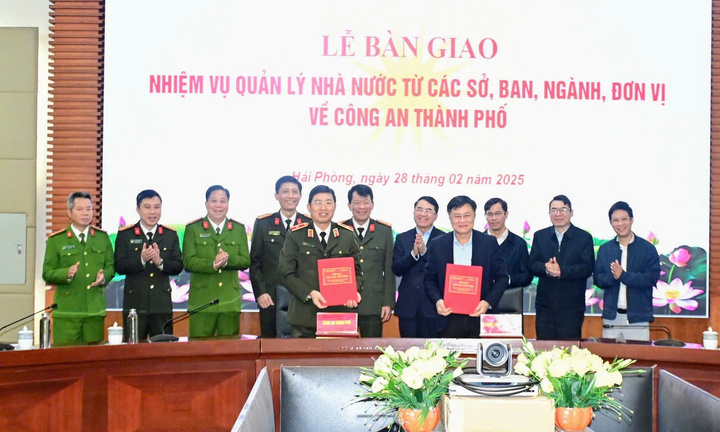 Công an Hải Phòng tiếp nhận 5 nhiệm vụ mới