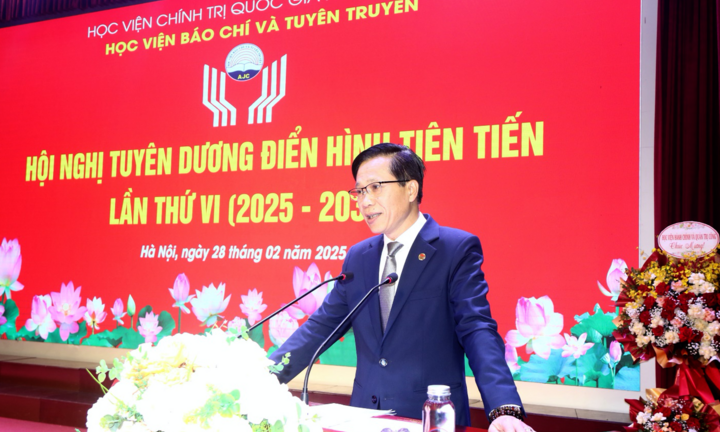 HV Báo chí và Tuyên truyền tổ chức hội nghị tuyên dương điển hình tiên tiến