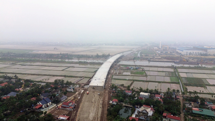 Cận cảnh dự án 760 tỷ đồng rút ngắn thời gian đi lại giữa Hải Phòng - Thái Bình