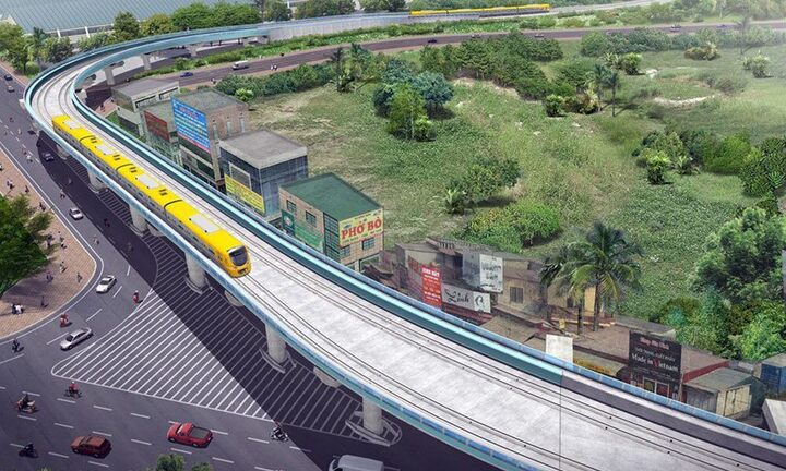 Đường sắt đô thị số 5 chưa xây dựng, giá đất Hòa Lạc đã tăng 'ăn theo'