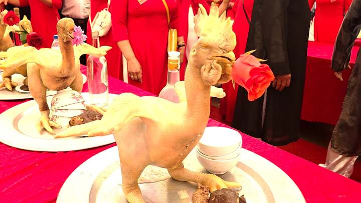 Độc đáo lễ hội trình xôi, gà cho người bước vào tuổi 50 ở Bắc Ninh