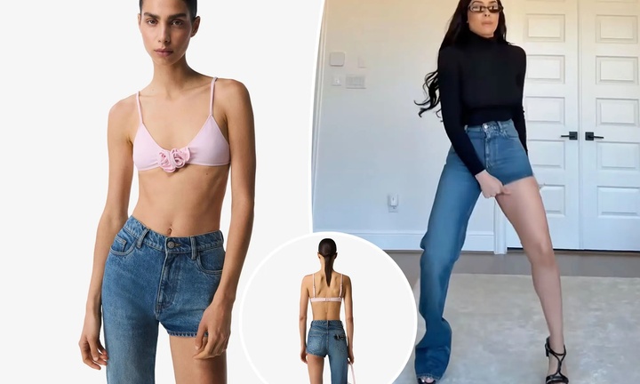 Quần jean một ống kỳ quái gây sốt, giá 11 triệu đồng vẫn cháy hàng