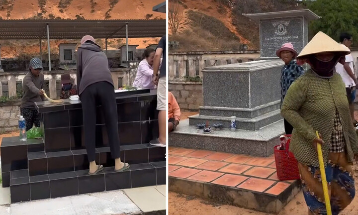 Vụ nhóm người 'xin đểu' tại nghĩa trang: Làm rõ dấu hiệu cưỡng đoạt tài sản