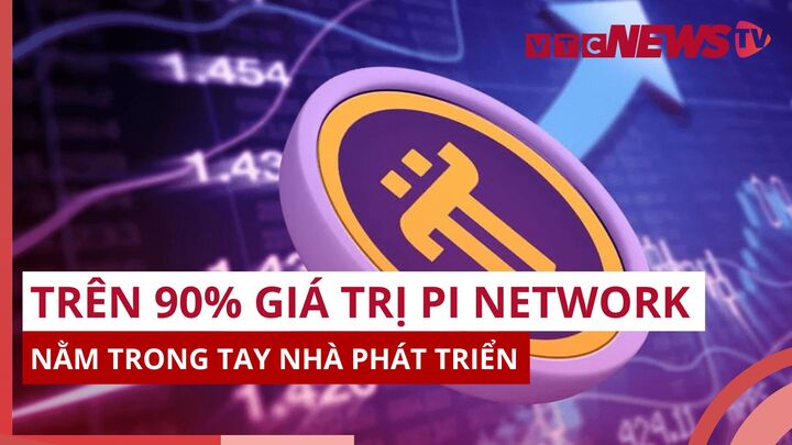 Pi Network: Trên 90% giá trị nằm trong tay nhà phát triển