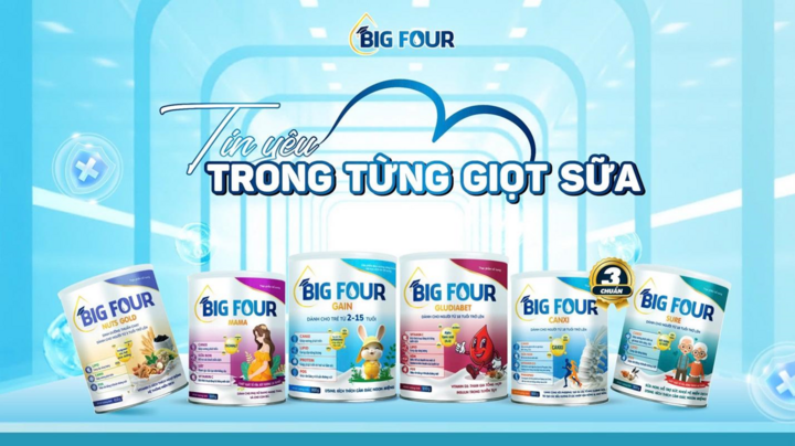 Big Four - giải pháp dinh dưỡng cho cả gia đình