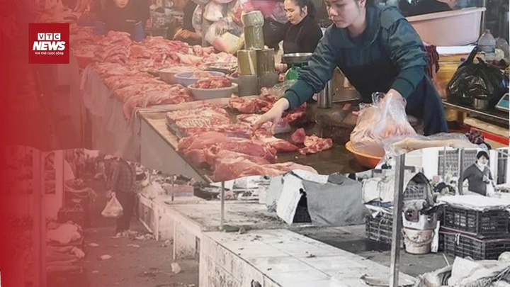 Giá thịt lợn liên tục lập đỉnh, tiểu thương bỏ chợ