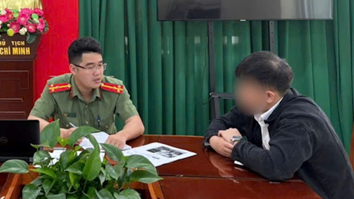 Dàn dựng video hành hung người khác, nam thanh niên bị công an triệu tập