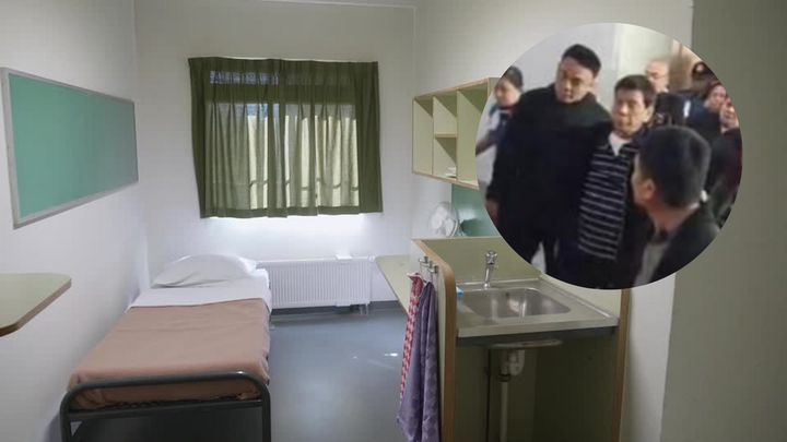 Bên trong phòng giam nơi ông Duterte ở tại Hà Lan