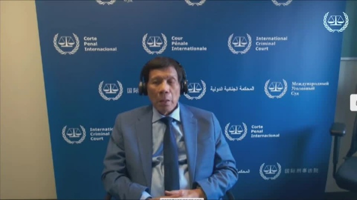 Ông Duterte xuất hiện trước tòa án hình sự quốc tế