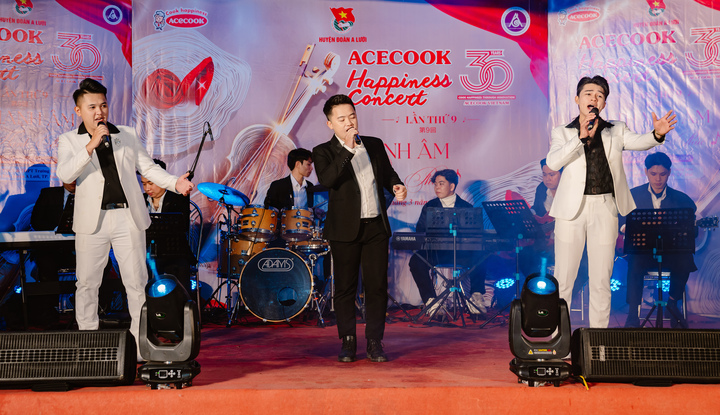 Acecook Happiness Concert 2025 - hành trình lan tỏa hạnh phúc