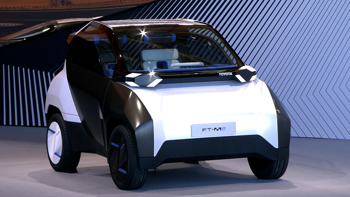 Mẫu xe Toyota FT-Me bé như xe golf, người từ 14 tuổi lái được