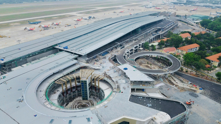 Thi công thần tốc, nhà ga T3 sẵn sàng khánh thành dịp 30/4