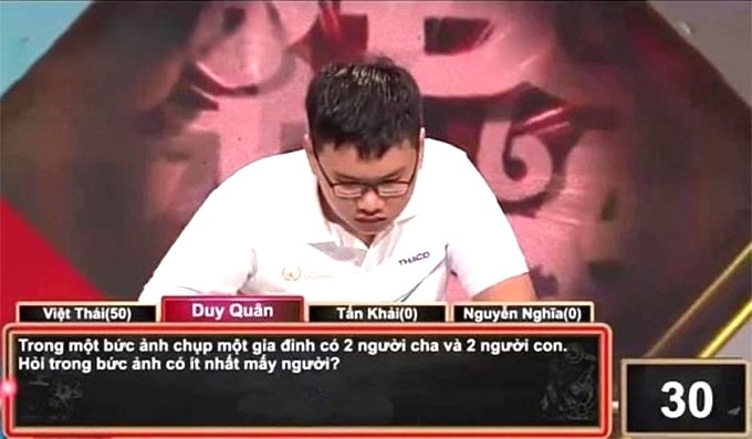 Câu hỏi đơn giản 'hạ gục' thí sinh Đường lên đỉnh Olympia