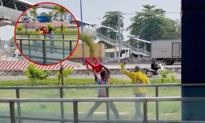 Bảo vệ Metro số 1 cầm ghế 'đấu võ' với tài xế công nghệ gây náo loạn đường phố
