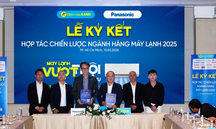 Điện máy Xanh ký kết đặc quyền với các hãng máy lạnh, sẵn sàng cho cao điểm 2025