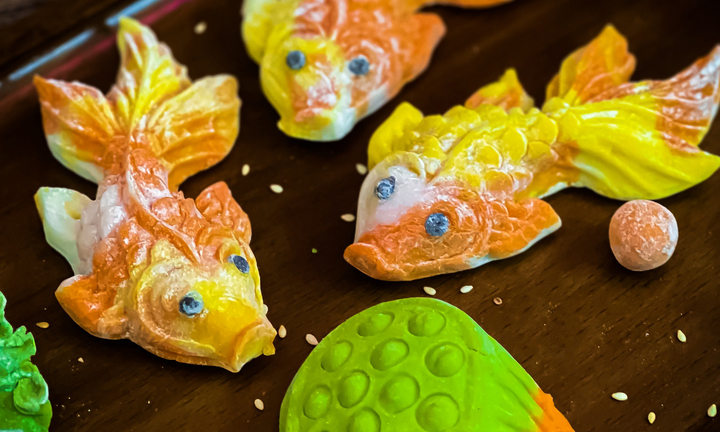 Mê mẩn bánh trôi, bánh chay nghệ thuật, bà nội trợ săn mua cúng Tết Hàn thực