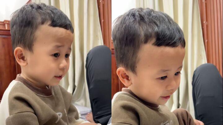 Clip 'ông cụ non' 5 tuổi lý luận vì sao bố phải đi làm khiến dân mạng mê tít